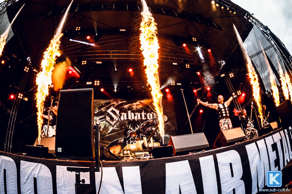 Sabaton на Tuska Open Air 2015